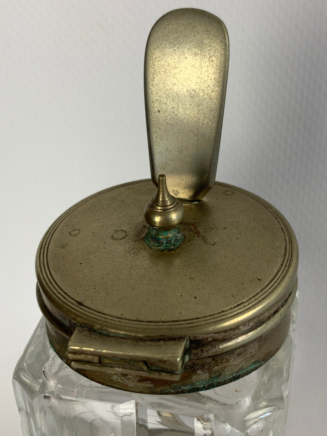 Cruet set silverplated cristallo vintage