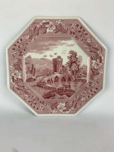 Piatto porcellana Spode "Lucano" England