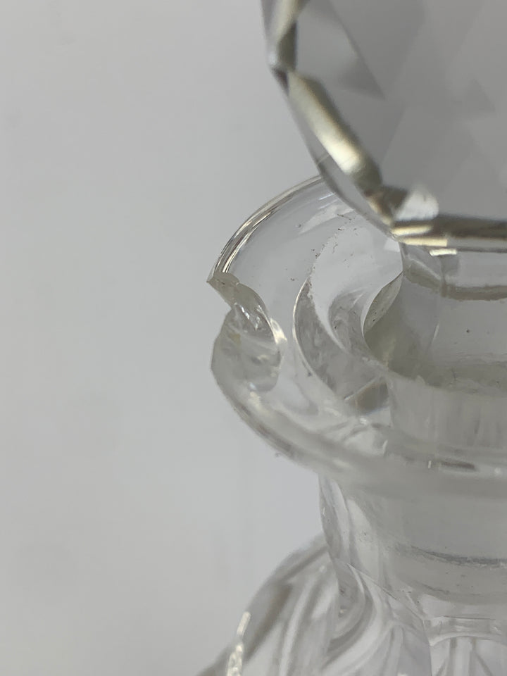 Cruet set silverplated cristallo vintage