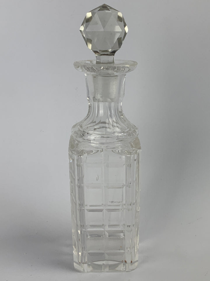 Cruet set silverplated cristallo vintage