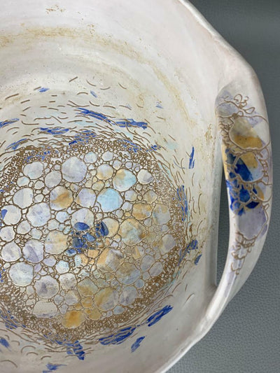 Centrotavola ceramica Santo Stefano di Camastra